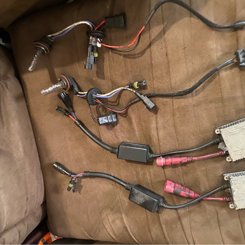 LED car headlight kit - want banging lights - this all you need. Entire kit.